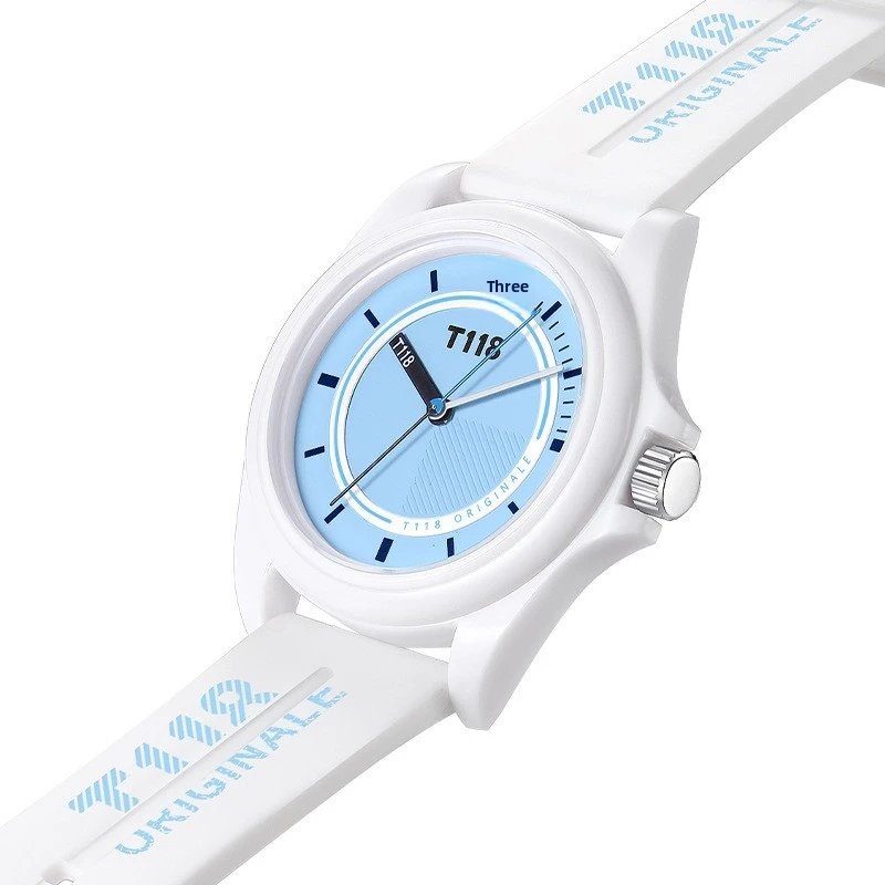 Montre enfant éducative avec bracelet en silicone doux